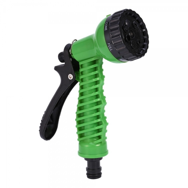 HOKIPO 7 Pattern High Pressure Garden Hose Nozzle Water Spray Gun